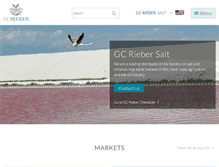 Tablet Screenshot of gcrieber-salt.com